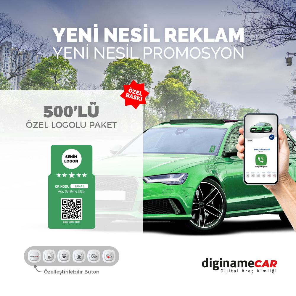 Diginamecar Dijital Araç Kimliği 